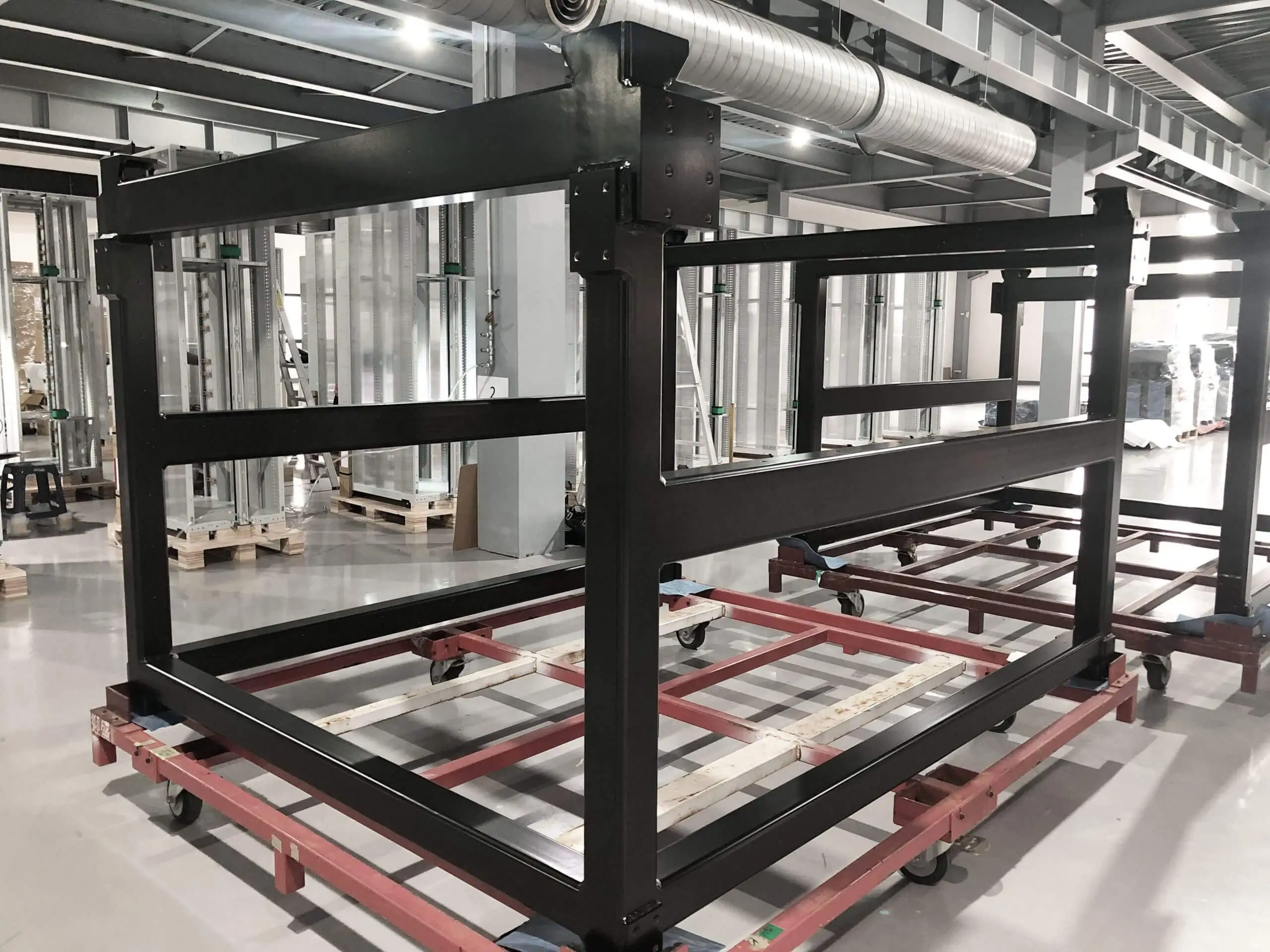 Semiconductor-manufacturing-equipment-steel-frame